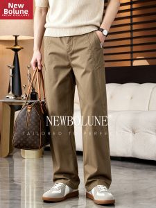 NEW BOLUNE | Quần Áo Nghề Mùa Hè American Retro 100% Cotton Đã Xử Lý