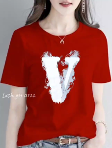 KAOS ATASAN TERBARU V COMBED PREMIUM WANITA