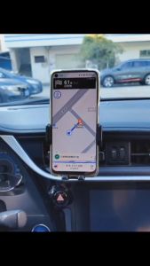 SEAMETAL Baru Holder Hp Mobil 4 In 1 Dudukan Handphone Universal Original Untuk Pemasangan Di Dashboard Kaca Meja Lemari Bisa Potrait Landscape 360 Derajat