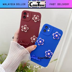 Oppo 2022 4G A77 5G 4G matte candy colour camera protection flower soft case fon sarung