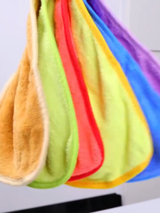 1pcs Microfiber Hand Towel Kitchen Bathroom Soft Hand Towel Refrigerator