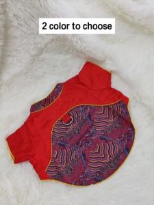 [24HR SHIP] DOG CAT CLOTHES TANG SUIT NEW YEAR DRESS spring autumn summer dress teddy bichon pomeranian small dog Baju Haiwan Kecil 宠物衣服