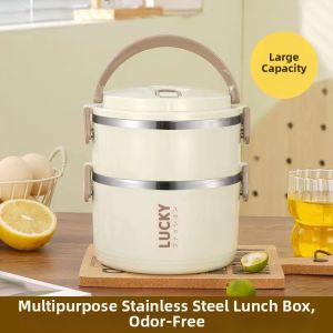 Attractive Thermal Bento Box 3 Layers