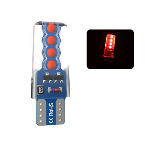 KEVANLY | 4 Bóng Đèn LED Nháy T10 W5W 194 168 3030 8SMD 12V Chất Liệu Silicon Dùng Làm Đèn Biển Số Đèn Nội Thất Ô Tô