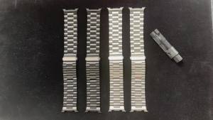 No Gaps Stainless Steel Band for Samsung Galaxy Watch 9 8 40mm 44mm Metal Strap for Galaxy 8 Classic Band Business Men Bracelets
