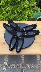 BLACK PANDA Wanita Flat Shoes Ring POLA LANCIP 37-41
