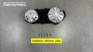 Semspeed Cho Honda Vario Bấm 125 160 Click125 2019-2025 Xe Máy CNC Crankcase Bìa vỏ động cơ bảo vệ bảo vệ