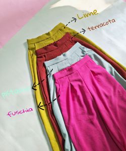 Celana Kulot Crinkle Anak Usia 6-10t kulot junior