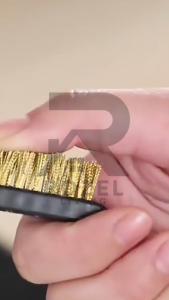 ROZEL Sikat Kawat Tembaga Nylon 3in1 / Pembersih Kompor Wire Brush Serbaguna