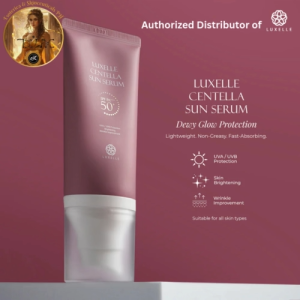 [ Esoterica ] Luxelle Centella Sun Serum SPF50+ PA++++ | Dewy Glow Sunscreen for Face | Lightweight