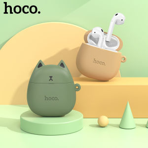 [หูฟังสนับสนุนโทรศัพท์หน้าต่างป๊อปอัพ] HOCO EW45 TWS หูฟังไร้สายที่แท้จริงบลูทูธ5.3 หูฟังพร้อม ไมโครโฟนหูฟังกีฬาสำหรับ Ios Xiaomi หัวเว่ย Vivo Oppo Android มาร์ทโฟนทั้งหมดสากลที่มีฟรีหูฟังปก