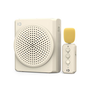 SHIDU 2.4G Wireless Voice Amplifier Lapel Microphone Mini Portable Voice Amplifier Megaphone Booster with Microphone Loudspeaker Speaker