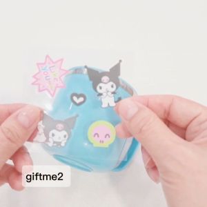 250ml Children stainless steel mug Cartoon Kuromi Melody Kitty Cinnamoroll Totoro Doraemon Shin Chan Capybara Cawan kanak Kids mug comel kartun