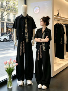 Bộ Quần Áo Nam Phong Cách Trung Quốc Mỏng Lụa Băng Thêu