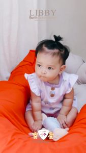 LIBBY Earth Ivy Jumper Ruffle (1 Pcs) | Jumper Anak Perempuan Viral Premium