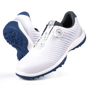 Mens Golf Shoes Anti-Slip Rotating Buckle Laces Waterproof Breathable Sports Casual Outdoor Shoes TTYGJ Brand Summer 2024