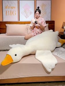 Besar Putih Angsa Bebek Raksasa Mainan Mewah Boneka Lucu