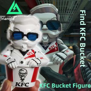Delta Operation Game Figure 3D Printed Red Collectible Model