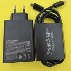 Samsung | Samsung 65W EU PD Super Fast Charger For Galaxy Z TriFod Fold/Flip 8 7 6 5 S26 Ultra 25W Quick Charge Adapter & 1/1.8M 5A Cable