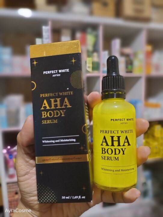 PERFECT WHITE AHA BODY SERUM 50 ml | Lazada Indonesia