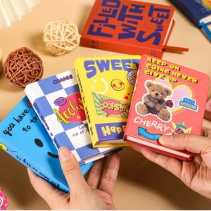 Mini A7 Pocket Notebook 96Sheets Notepad Portable Travel Diary Planner Schedule Kawaii School Office Supplies