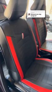 Hyundai Special Seat Covers Premium Waterproof Leather Cushion Hyundai Accessories For Accent Genesis Getz Elantra Tucson Kona i10 MatrixSanta Fe Auto Interior Protector Full Set (Leather & ice silk)