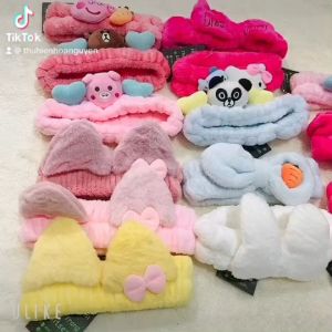 Băng đô cho bé gái họa tiết đa dạng - băng đô rửa mặt siêu tiện lợi - Turban cho bé gái