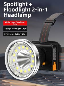 GUANGMINGDAJIANG | Ultra-bright Headlamp Long Battery Life Inductive Charging Night Fishing Outdoor