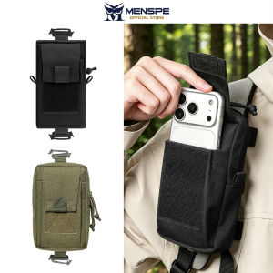 MENSPE Hiking Small Bag Outdoor Detachable Sling Crossbody Bag Water Bottle Phone Holder Hanging Smll Bag And Magic Tape For Hiking Camping Travel