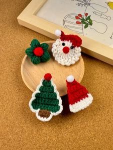 Handcrafted Christmas Elf Hat Hair Clip Festive Christmas Decorations Cute Girls New Year Hair Accessories Original Design Hair Accessories