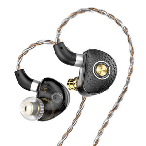 หูฟังอินเอียร์ TA3 TRN เพิ่ม2DD กล่องเก็บของสี่เหลี่ยม Faaeal PU + หูฟังไฮบริด1BA นโนลส์สมดุลหูฟังเอียร์บัดตัดเสียงรบกวนหูฟังแบบมีสายวิ่งดนตรี DJ กีฬาพร้อมหูฟังพกพาสายที่ถอดออกได้สำหรับสมาร์ทโฟนคอมพิวเตอร์ MP3เครื่องเล่น MP4