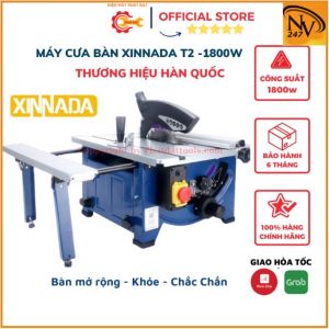 Máy cưa bàn trượt mini Xinnada T2 cưa gỗ tiện lợi