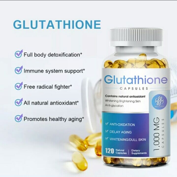 Glutathione Capsules Collagen 1,000 mg Antioxidant | Lazada Indonesia