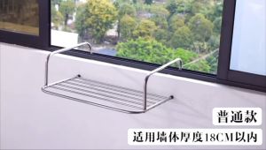 Portable Folding Laundry Rack & Telescopic Clothes Organizer