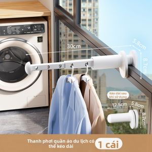 LUTUMEI | Cây Phơi Quần Áo Gấp Đượct Tiện Lợi Du Lịch