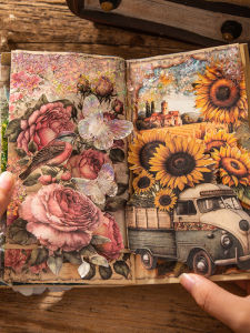 Vintage Plant Decor Paper