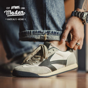 MADEN brand workwear style outdoor cycling men youth 2025 spring new exploration series retro jogging shoes spring men casual sports breathable low top shoes