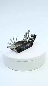Bộ Dụng Cụ Sửa Chữa Xe Đạp Di Động 16 Trong 1 Gồm Tua Vít Lục Giác Dụng Cụ Tháo Lốp Dành Cho Người Lớn Bảo Trì Xe Đạp Khẩn Cấp Chất Liệu Kim Loại