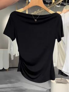 GEBOFU | Elegant All-Match Slimming Short-Sleeved T-Shirt