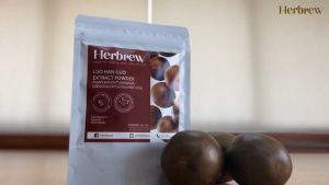 สารสกัดหล่อฮังก๊วยผงเข้มข้นเฮิร์บบริว (Herbrew Luo Han Guo Extract Powder) 100 กรัม