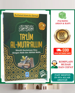 Talim Al-Mutaallim UKURAN BESAR Meraih Kemuliaan Ilmu dengan Adab dan Akhlak Mulia Karya Burhanul Islam Az-Zarnuji Talimul Mutaallim Talim Al Mutaalim Penerbit Pustaka Arafah