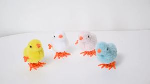 Bevavar mainan ayam berjalan mainan anak bayi lucu Ayam Putar Jam