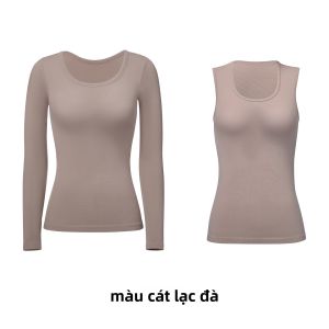 MiiOW | Áo lót lông mèo ấm áp cho nữ mùa thu đông mới ôm vừa vặn không cần mặc áo ngực lông cừu lông vũ áo lót