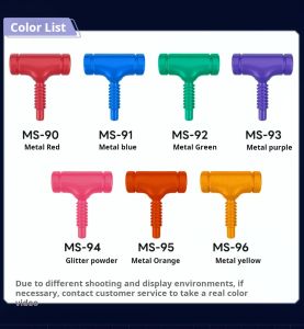 Stedi 7pcs Metallic Marker Pen Tip Head Nylon for Gundam Gunpla GK DIY Model Making Tool Erase Pen Good Coverage Coloring Pen