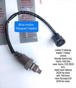 o2 sensor oksigen oksigen oxygen Honda Genio beat lampu LED new Scoopy prestige beat street new new Vario 125 2023 k2v adv 160 kow Vario 160 k2s sensor oksigen sensor lambda sensor knalpot