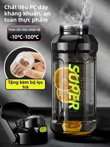 XIAOCHUSHU | Large Capacity Outdoor Water Bottle 3000ml