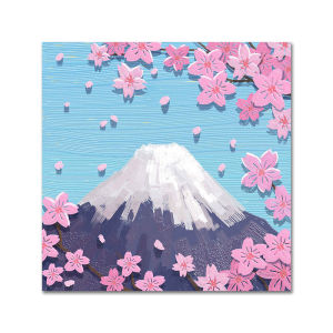 D.S. ระบายสีตามตัวเลข DIY ภาพวาดมือ สีน้ำมัน ความคิดจิตนาการจิตกรน้อย ตกแต่งสีอะคริลิก Oil painting