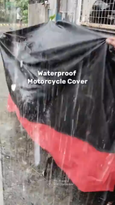 DailyGo 3-layer waterproof motorcycle cover Thick motorbike and bicycle cover dust-proof and sun-proo
