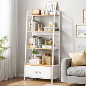 LIWAN | Multifunctional Nordic Style Book Shelf White Multi-layer Simple