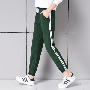 Grey Wide Leg Banana Pants Womens Spring Autumn Thin Drapey Slimming Loose Straight Sports Pants Narrow Casual Sweatpants Winter